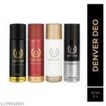 Black Code,Caliber,Honour & Imperial Nano Travel Size Pack Deo Perfume Body Spray - For Men  (50ml X 4 )