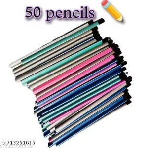 tringle pencil pack of 50 with smooth surfance and extra dark pencil