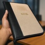 Premium Portfolio Zipper Leather File Folder for Office Use With 20 Leaves (New PF)