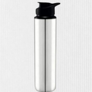 HAYAT STEEL (( SPORTS )) Stainless Steel Sports Water Bottles |Steel bottel | Sports bottle| School bottle | Office bottle | College bottle| Single Wall BPA Free & Leak Proof Cap and Steel Bottle silver, Steel fridge Bottle, Water Bottle 1000ml(1 litre)Approx, Pack of 1