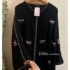 ELEGANCE NEW DUBAI DESIGN EMBROIDERY WORK ABAYA (WITH DUPATTA)