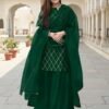 Vidusha Kurti Pant Set With Dupatta For Women's