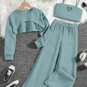Top & Bottom Set unique desinge  for women and girls