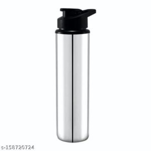SR IMPEX (( SPORTS )) Stainless Steel Sports Water Bottles |Steel bottel | Sports bottle| School bottle | Office bottle | College bottle| Single Wall BPA Free & Leak Proof Cap and Steel Bottle silver, Steel fridge Bottle, Water Bottle 900ml(1 litre)Approx, Pack of 1