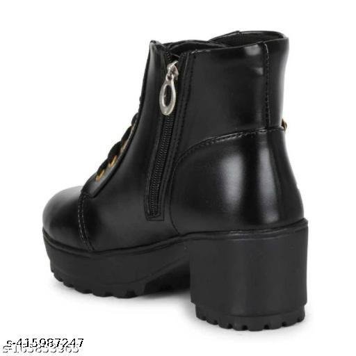 Fashionable Black Boots - Image 5