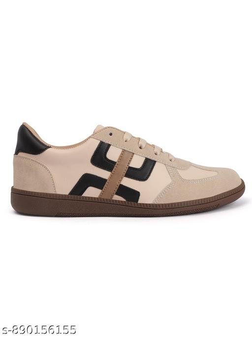 Women Stylish Casual Sneakers | Lace-Up Comfortable Daily Wear Shoes | Trendy Flat Sneakers for Girls - Image 4