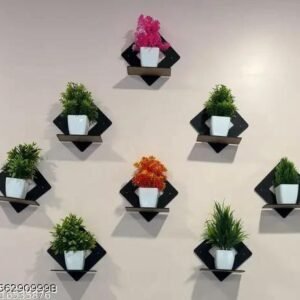 [Pack of 8Wall Shelf]Wall Decor,Wooden Wall Hanging Rustic Home Decor