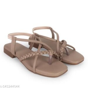 Women Backstrap flats sandals | Flat chappal women | flats for women footwear | Casual sandals for women and girls | women stylish Wedding fancy ankle strap trendy