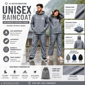 Grab Your All-Season Men’s Raincoat