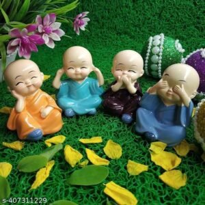 MONK 4 PIECE SET FOR HOME DECOR