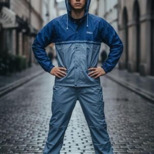 Men's Waterproof Plastic Raincoat | Hooded & Lightweight|Classy Sensational Men Raincoats|Men Solid Reversible Double Layered High Quality Waterproof Raincoat|raincoat