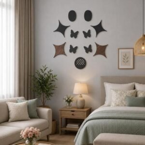 Decorative Small Butterfly Stars Jali Wall Decoration