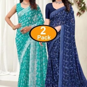 Best Daily Wear Georgette Printed Saree With Running Unstitched Blouse Piece Fancy Women's Designer Saree Most Trending Sari Bollywood Saree Georgette Ki Sadi Daily Use Sadi Nai Design Of Sadi Fancy Saree Naye Design Of Saree Poonam Saree New Arrival Latest Saree