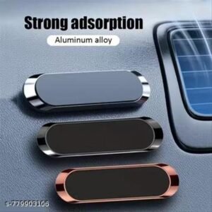 1PC Original Single Hand USE Magnetic Mobile Phone Holder for Car Dashboard/Car Phone Mount (Strong & Safe Magnets) - for Use in Car/Bike/Office/Home - Compatible with All Mobiles